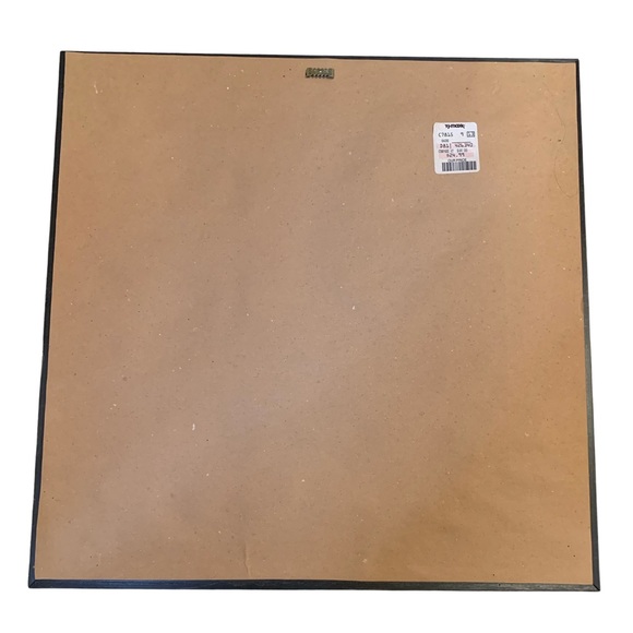 17.5x17.5 Framed Painted Art Work Roses - Picture 2 of 2